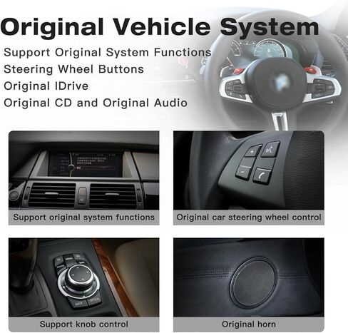 ستيريو سيارة Linux مقاس 10.25 بوصة لسيارة BMW 2012-2017 سنة 1 2 3 4 سلسلة F20 F21 F22 F23 F30 F31 F32 F33 F34 F36 NBT، يدعم نظام CarPlay اللاسلكي Android Auto ويحتفظ بـ OEM iDrive in Kuwait