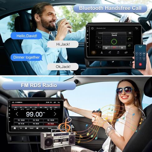 Android 13 Car Stereo Radio for Toyota Tacoma 2005-2015- Wireless Carplay and Android Auto GPS Navigation - 4GB+32GB 9.2 inch Touchscreen Bluetooth RDS FM SWC in Kuwait