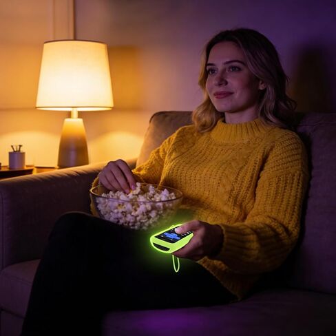 4 عبوات من غطاء جهاز التحكم عن بعد لتلفزيون Hisense TCL Roku، حافظة جهاز تحكم عن بعد بديلة عالمية متوافقة مع جهاز التحكم عن بعد الصوتي Roku، يتوهج في الظلام in Kuwait