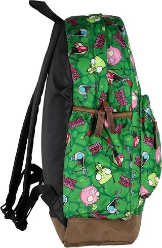حقيبة ظهر INTIMO Nickelodeon Invader Zim بتصميم Piggy GIR وZIM Allover مقاس 16 بوصة مع أشرطة قابلة للتعديل in Kuwait