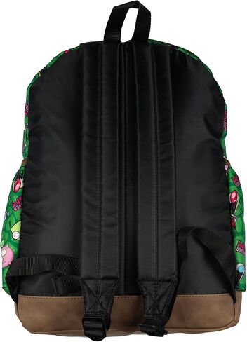 حقيبة ظهر INTIMO Nickelodeon Invader Zim بتصميم Piggy GIR وZIM Allover مقاس 16 بوصة مع أشرطة قابلة للتعديل in Kuwait