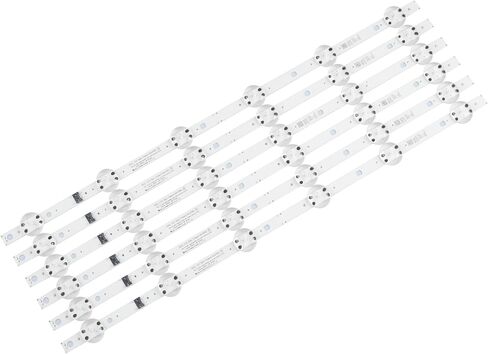 6 Pieces LED Backlight Strips for 50 inch TV 50UP80 50UP7000PUA 50UP8000PUA 50NANO75 SSC_Y21 Slim Trident 50UP80_LGD_PTN0.5_REV00 in Kuwait