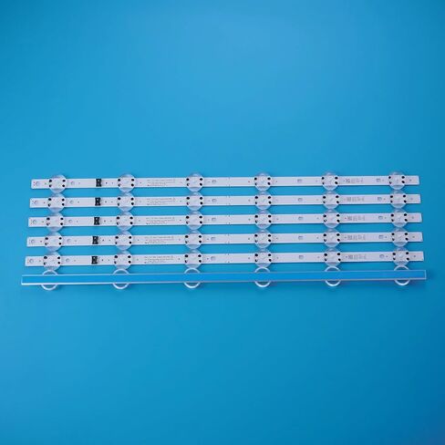 6 Pieces LED Backlight Strips for 50 inch TV 50UP80 50UP7000PUA 50UP8000PUA 50NANO75 SSC_Y21 Slim Trident 50UP80_LGD_PTN0.5_REV00 in Kuwait