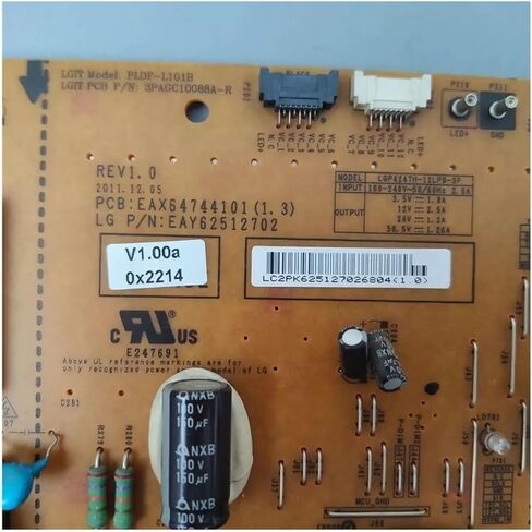 EAX64744101(1.3) EAY62512702 Power Supply Board is for 47LM8600-UC 47LM7600-UA 47LM6700-UA 47LM8600 47LM7600 47LM6700 TV Circuit Board in Kuwait
