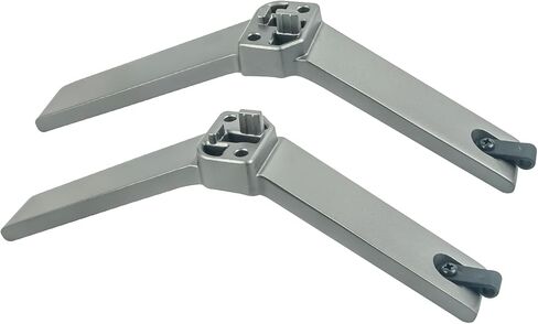 AIDITIYMI 2087-L 2087-R TV Base Stand, TV Stand Legs Replacement Compatible with Toshiba 50-inch Class C350 Series LED 4K UHD Smart TV 50C350KU 50C350LU 55C350LU 50C350U - TV Stand Base with Screws in Kuwait