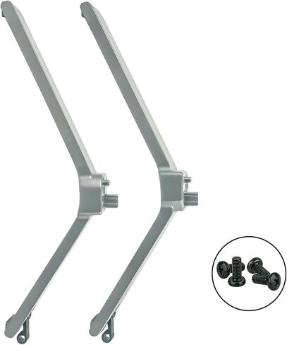 AIDITIYMI 2087-L 2087-R TV Base Stand, TV Stand Legs Replacement Compatible with Toshiba 50-inch Class C350 Series LED 4K UHD Smart TV 50C350KU 50C350LU 55C350LU 50C350U - TV Stand Base with Screws in Kuwait