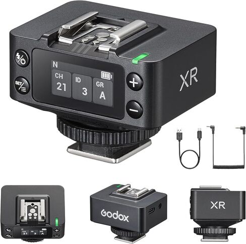 Godox XR 2.4G TTL High Speed Sync Wireless Flash Trigger,Remote Flash Receiver (for Nikon for Canon) in Kuwait