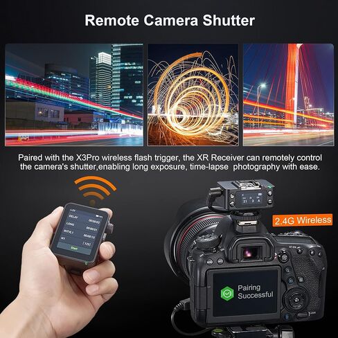 Godox XR 2.4G TTL High Speed Sync Wireless Flash Trigger,Remote Flash Receiver (for Nikon for Canon) in Kuwait