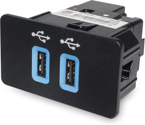 وحدة محور مزامنة Apple carplay 3، وحدة واجهة USB مزدوجة، متوافقة مع Ford sync 3 USB hub Dual، HC3Z-19A387-E/ HC3Z-19A387-B أزرق in Kuwait