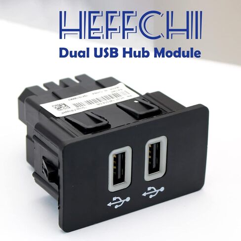 وحدة محور مزامنة Apple carplay 3، وحدة واجهة USB مزدوجة، متوافقة مع Ford sync 3 USB hub Dual، HC3Z-19A387-E/ HC3Z-19A387-B أزرق in Kuwait