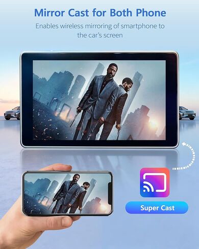 2026 Magic Box 3.0 CarPlay Android Auto & Wireless Carplay محول Dual WiFi + 4G تقسيم الشاشة وشاشة النسخ المتطابق تدعم Play-Store Dowanlaod أي تطبيق لتشغيل السيارة السلكية OEM in Kuwait