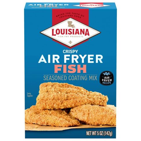Louisiana Fish Fry, مزيج طلاء السمك المقلي بالهواء، 5 أونصة (عبوة من 6 قطع) in Kuwait