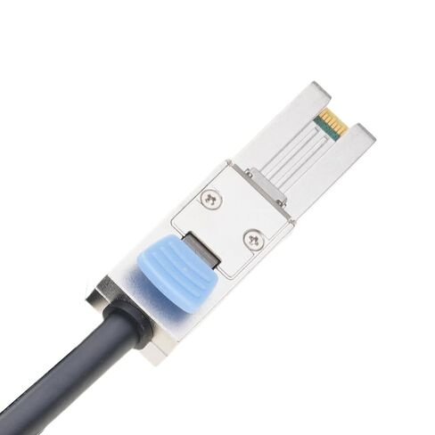 كابل MiniSAS 26Pin خارجي احترافي بطول 2 متر مع موصلات SFF8088 لشبكات سريعة السرعة لنقل البيانات بسرعة in Kuwait