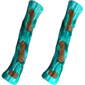 SPEREELER Dog Chew Toys for Aggressive Chewers, 2 Pack Real Beef Flavor,Indestructible Dog Teething Chew Toys for Large/Medium/Small Puppies Breed,Tough Dog Toy with Durable Nylon in Kuwait