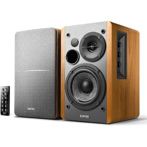 Edifier R1280DB Powered Bookshelf Speakers + Speaker Stands in Kuwait