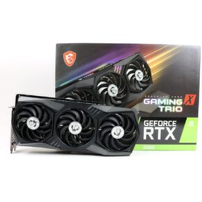 بطاقة رسومات MSI Gaming GeForce RTX 3060 12GB 15 Gbps GDRR6 192-Bit HDMI/DP PCIe 4 Tri-Frozr Torx Fan Ampere RGB OC (RTX 3060 Gaming X Trio 12G) (متجددة) in Kuwait