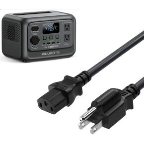 10FT 3M 14AWG شاحن محطة الطاقة AC لـ Jackery Explorer 2000/1500/1000 Pro، EF ECOFLOW Delta Riverpro2، Bluetti EB3A Anker solix c1000 كابل سلك الطاقة (10FT) in Kuwait