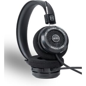سماعات رأس GRADO Classic Series SR80 مفتوحة من الخلف - سلكية، فوق الأذن، استماع منزلي، صوت طبيعي، تصميم خفيف الوزن in Kuwait