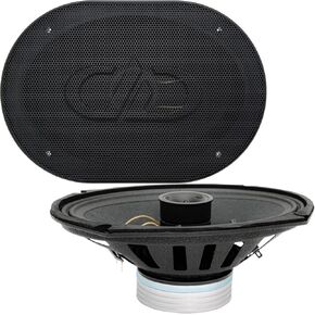 DD Audio VO-XN369-S2 6"x9" 250W RMS 2-Ohm Coaxial Speakers Pair in Kuwait