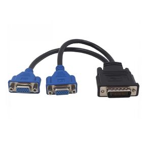 كابل محول DMS-59 Pin إلى 2 VGA يقلل من فقدان نقل البيانات وتجنب الوزن الخفيف الخاطئ in Kuwait