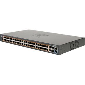 Cambium Networks cnMatrix EX2052-P Switch- 176 Gbps Throughput- 48 Ethernet PoE+ Enabled Ports- 4 SFP+ Fiber Uplink Ports- 512 MB DRAM - 128 MB Flash Storage (No Power Cord, USA Only)- MXEX2052GxPA01 in Kuwait