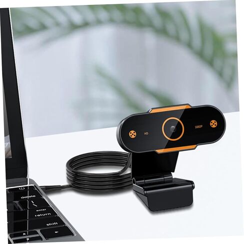 كاميرا ويب KALLORY 1080p HD USB مع ميكروفون، كاميرا ويب سهلة الإعداد للبث المباشر والألعاب، كاميرا كمبيوتر تعمل بمنفذ USB مناسبة لاستخدام سطح المكتب والكمبيوتر المحمول in Kuwait