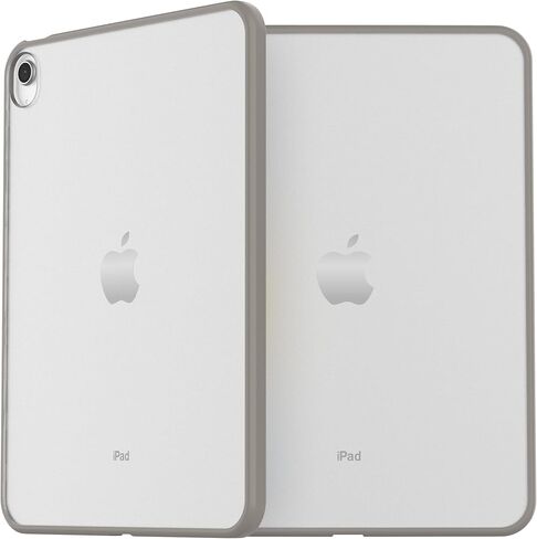 حافظة OtterBox iPad 10th Gen & A16 React - بيج مانوسيا، رفيعة للغاية، سهلة التركيب، حواف مرتفعة تحمي الكاميرا والشاشة in Kuwait