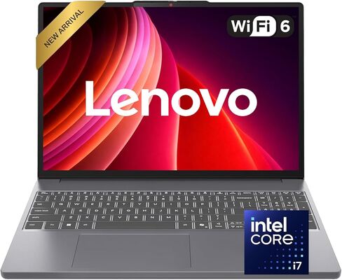 كمبيوتر محمول لينوفو 2026 بريميوم للأعمال والطلاب، شاشة WUXGA 2K مقاس 15.3 بوصة، معالج Intel Core i7-13620H، ذاكرة DDR5 سعة 16 جيجابايت، محرك أقراص SSD سعة 512 جيجابايت، شبكة Wi-Fi 6، خفيف الوزن، عمر بطارية طويل، Windows 11 مع Office 365 للويب in Kuwait