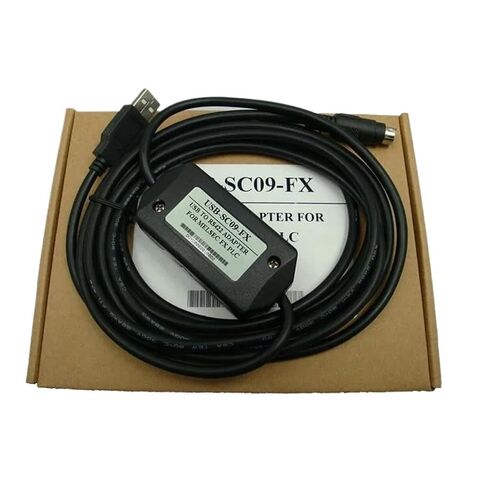 Isolation Chip Cable USB-SC09-FX Programming Cable SC-09 SC09 FX FX1N FX2N FX1S FX3U Series Programming Cable 3 metres in Kuwait