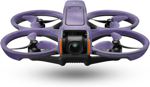 Drone Skin Compatible with DJI Avata 2 (2024) - Purple Airbrush - Premium 3M Vinyl Protective Wrap Decal Cover - Easy to Apply | Crafted in The USA by MightySkins in Kuwait