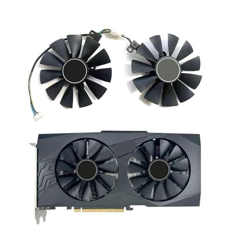 85 مللي متر 4PIN T129215BU RX 580 GPU مروحة بديلة لمبرد بطاقة الفيديو RX580 8GB in Kuwait