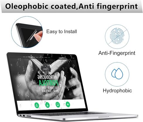 2 PACK 16.2inch Anti Blue Light Screen Protector for 2026-2021 MacBook Pro 16 inch M5-M1 Pro/Max,Anti-glare,Anti-fingerprint Computer Screen Cover in Kuwait