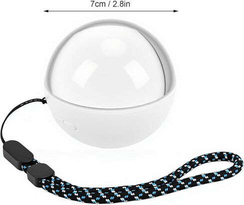Cuifati 4GB كريستال الكرة مشغل فيديو كرة الذاكرة إطار الصورة الرقمية مع اتصال USB بطارية 1000mAh لديكور المنزل هدية عيد ميلاد in Kuwait
