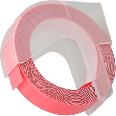 5 Rolls 9mm 9.8ft Thermal Transfer Label Tape with Smart Chip for 12813 12814 1610 1540 1535 1575 17266 5500A, Oilproof Tear Strong Adhesion for Office Home Organization Labeling in Kuwait