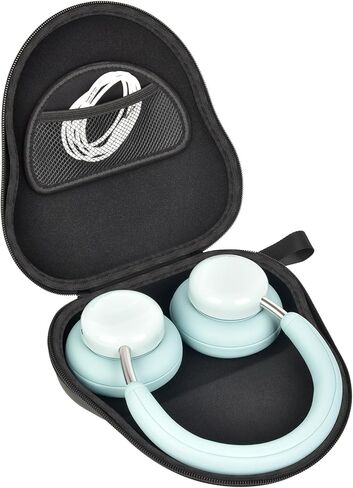 حافظة سماعة رأس Paiyule لسماعات CMF من Nothing Headphone Pro النشطة بخاصية إلغاء الضوضاء اللاسلكية وحقيبة حمل صلبة للسفر مع حجرة تخزين الكابل، أسود (الجراب فقط) in Kuwait