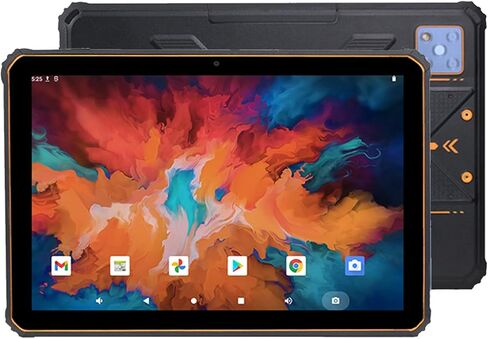 جهاز لوحي ST10-A متين مع ماسح باركود ثنائي الأبعاد، جهاز لوحي Android 11 مقاس 10.1 بوصة، وحدة المعالجة المركزية ثماني النواة 4 جيجابايت + 64 جيجابايت، IP68 مقاوم للماء، 10000 مللي أمبير، 4G LTE/BT 5.0/GPS/NFC، كاميرا 13 ميجابكسل + 5 ميجابكسل (4 جيجابايت + in Kuwait
