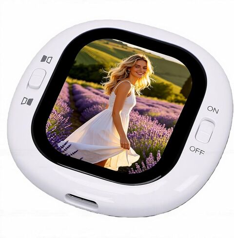 شاشة Vlog Selfie Monitor المحمولة واي فاي شاشة الكاميرا الخلفية المغناطيسية للبث المباشر التوصيل والتشغيل للمبدعين ومدوني الفيديو ABS، PC 2.1 بوصة دقة 410 × 502 in Kuwait