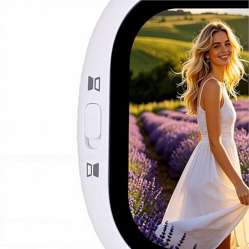 شاشة Vlog Selfie Monitor المحمولة واي فاي شاشة الكاميرا الخلفية المغناطيسية للبث المباشر التوصيل والتشغيل للمبدعين ومدوني الفيديو ABS، PC 2.1 بوصة دقة 410 × 502 in Kuwait