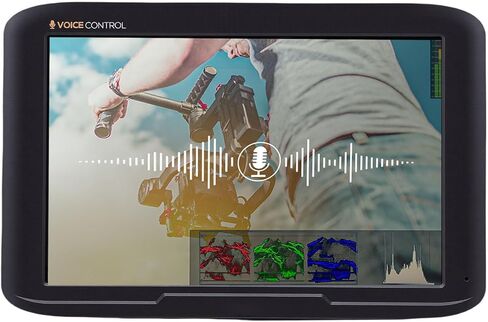 شاشة Diyeeni للكاميرا مقاس 7 بوصة، شاشة عرض كاميرا 4K HDMI 2.0 للتحكم الصوتي، شاشة IPS Scrren 1920x1200 FHD لتصوير فيديو DSLR in Kuwait