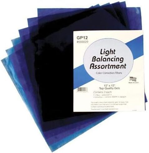 Smith-Victor Light Balancing Filter Pack with Six 12x12" Gel Filters. in Kuwait