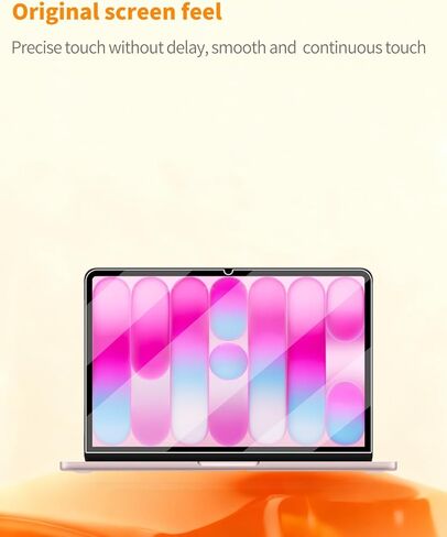 عبوتان من غشاء واقي شاشة الكمبيوتر المحمول MacBook Neo مقاس 13 بوصة - حماية شاشة مرنة عالية الوضوح مضادة للخدش، خالية من الفقاعات، طبقة ناعمة واقية شفافة عالية الدقة in Kuwait