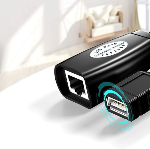 SMAKNÂ USB Over Cat5/5e/6 Extension Cable RJ45 Adapter Set in Kuwait