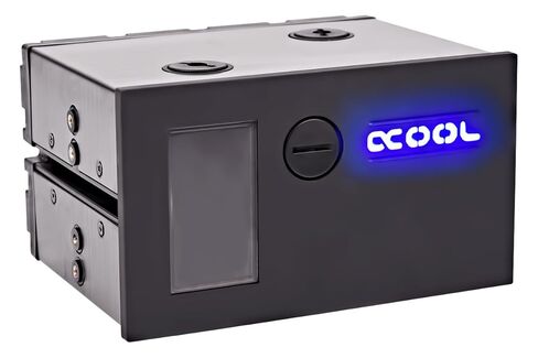 Alphacool Eisfach - خزان Laing D5 فردي - ثنائي 5,25 Bay Station (15247) in Kuwait