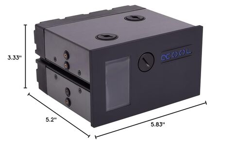 Alphacool Eisfach - خزان Laing D5 فردي - ثنائي 5,25 Bay Station (15247) in Kuwait