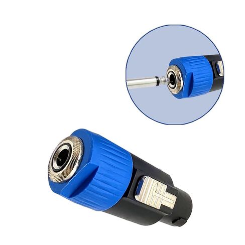 Speakon to 1/4 Adapter 4 Pin Speakon NL4FC Male to 6.35mm Female Connector for DJ Speakers 3pcs in Kuwait