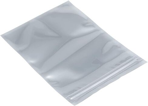 Generic حقيبة حماية مضادة للكهرباء الساكنة وقابلة للإغلاق، 130 × 180 ملم / 5 × 7 بوصة، حقيبة واقية مضادة للكهرباء الساكنة، لتخزين محركات الأقراص الصلبة لأجهزة الكمبيوتر المحمول HDD SSD وبطاقة الذاكرة والأجهزة الإلكترونية، 100 قطعة in Kuwait