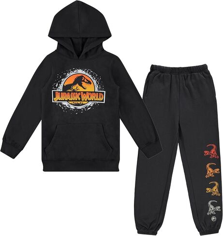 Jurassic Park Boys Gurassic World Hoodie and Jogger مجموعة لأولاد الشباب أحجام 4-7 in Saudi Arabia