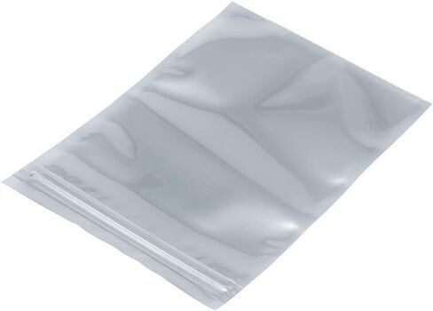 Generic حقيبة حماية مضادة للكهرباء الساكنة وقابلة للإغلاق، 130 × 180 ملم / 5 × 7 بوصة، حقيبة واقية مضادة للكهرباء الساكنة، لتخزين محركات الأقراص الصلبة لأجهزة الكمبيوتر المحمول HDD SSD وبطاقة الذاكرة والأجهزة الإلكترونية، 100 قطعة in Kuwait