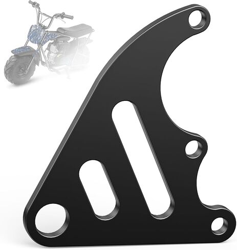 Mini Bike Hydraulic Brake Bracket Kit Compatible with Monster Mega Moto 80 105 MM-B80 MM-B105 MM-E1000, Rear Brake Caliper Mount Replacement for 80cc 105cc 2.5HP 3.5HP Minibike Parts in Saudi Arabia