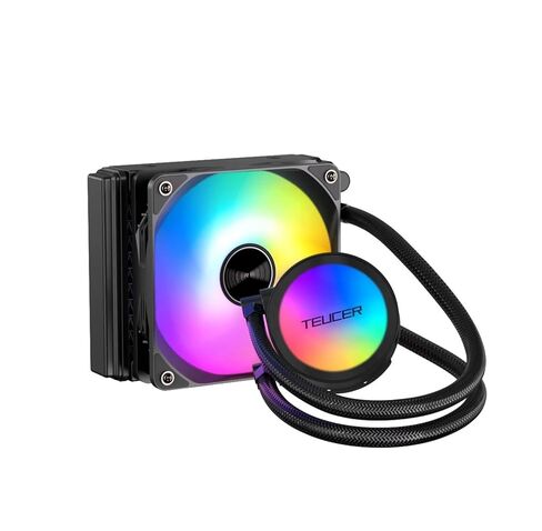 RGB CPU Water Cooler 120/240/360mm All in One CPU Liquid Cooling Water Cooled Radiator for X99 2011 1700 1200 115X AM5(AF-120 WH) in Kuwait